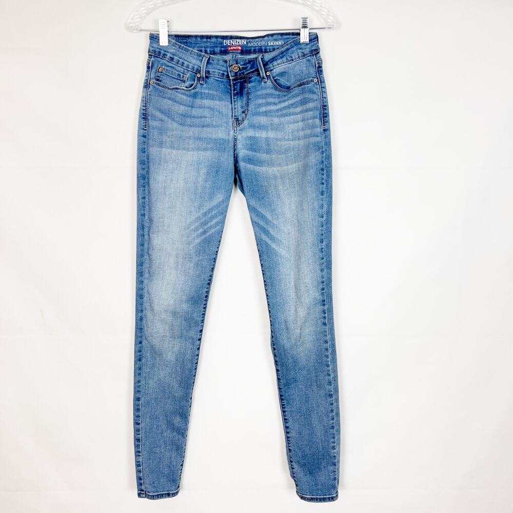 Levi's Denizen Modern Skinny Jeans Size 25 - Picture 2 of 11